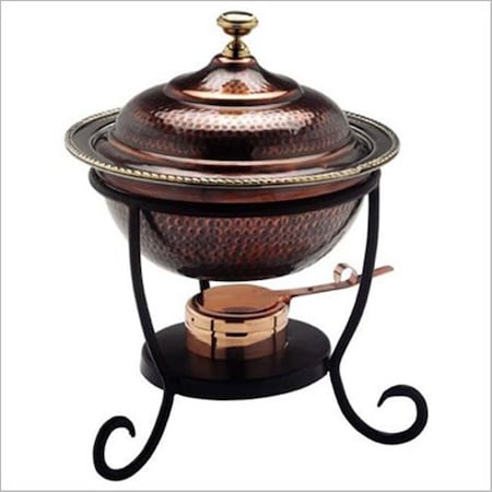 Old Dutch International Old Dutch International 840 Round Antique Copper Chafing Dish 840
